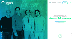 Desktop Screenshot of breega.com